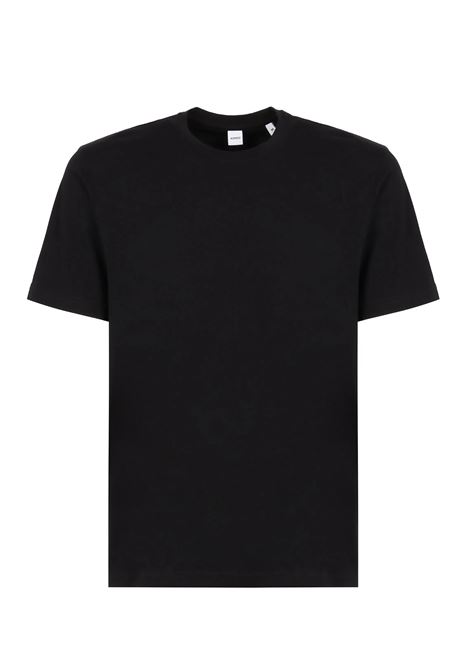 crewneck t-shirt men black ASPESI | 3107 A33501241